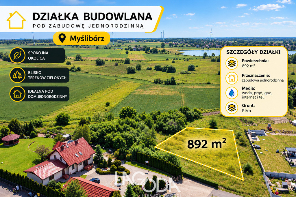 Działka Sprzedaż Myślibórz Łużycka