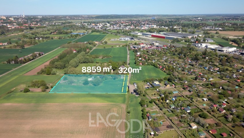 Działka Sprzedaż Gorzów Wielkopolski Zakanale Jaskółcza