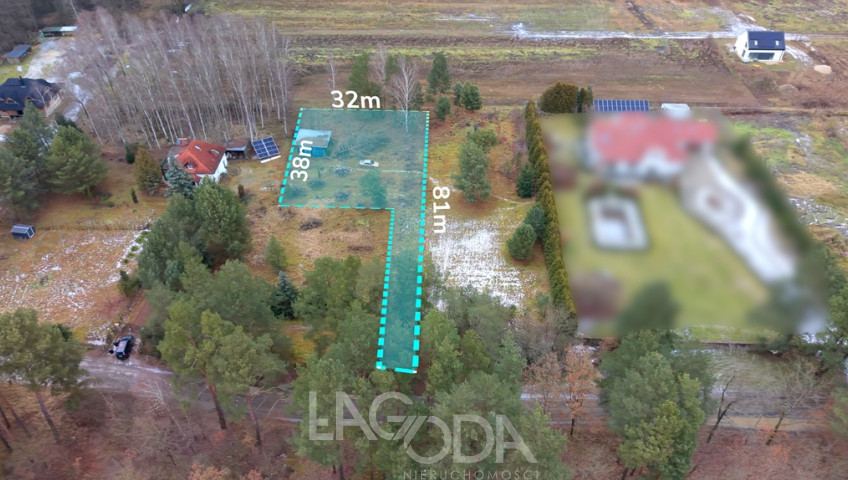 Działka Sprzedaż Chwalęcice Leśna