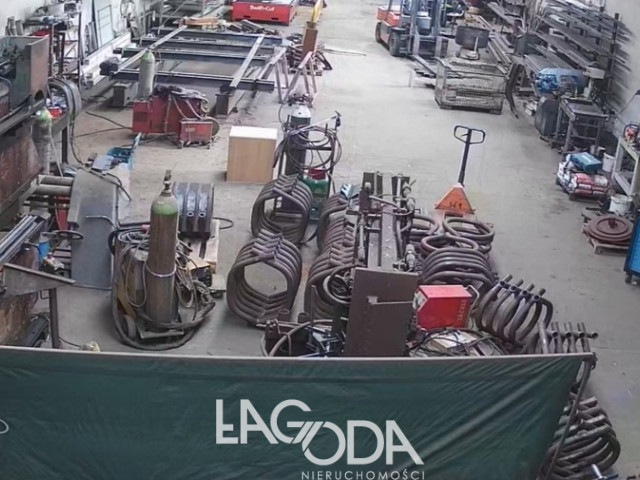 Hala produkcyjno- magazynowa , duży plac