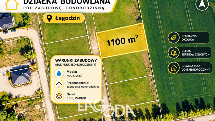 Działka Sprzedaż Łagodzin Tajemnicza