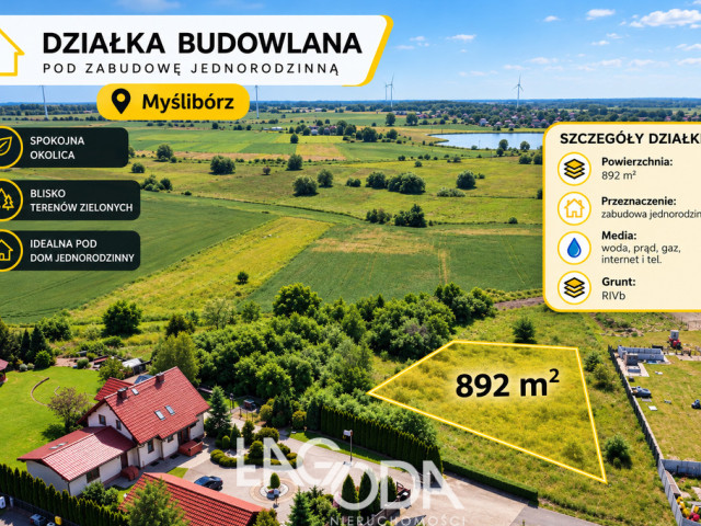 Działka Sprzedaż Myślibórz Łużycka